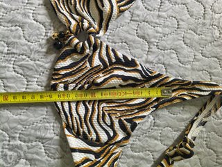 Bikini LE FOGLIE fantasia zebra e astratta