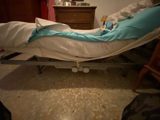 Cama articulada eléctrica de 105 cm.