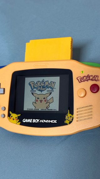 Pokemon Amarillo ORIGINAL GameBoy
