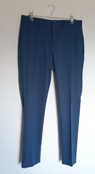 Pantalón de traje azul BRICE (Talla 38)