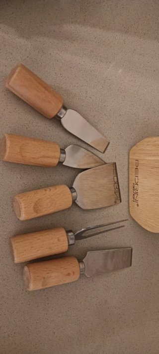Set coltelli formaggio Pedrini legno