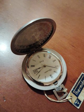 Reloj Bolsillo Thermidor Quartz Años80. Nuevo pero