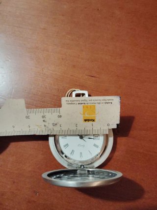 Reloj Bolsillo Thermidor Quartz Años80. Nuevo pero