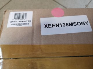 XEEN 135mm T2.2 Montura Sony