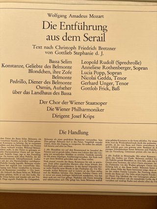 Vinili Opera (2) - Wolfgang Amadeus Mozart