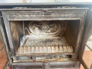 Chimenea Lacunza de fundición con turbinas