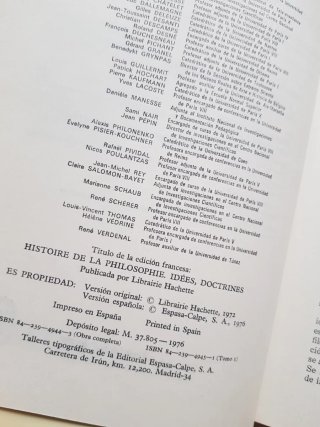 Historia de la Filosofía – completa. Chatelet
