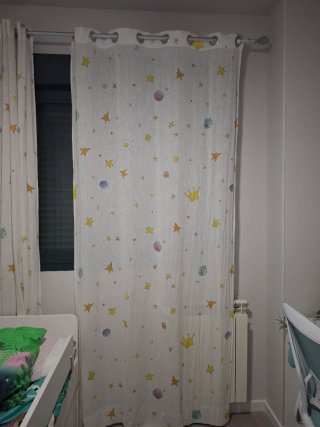 Cortinas El Principito  y barra