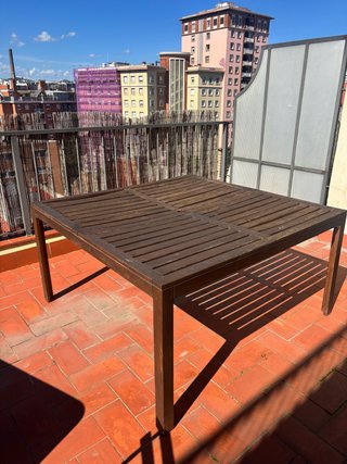 Mesa de madera Ikea ÄPPLARÖ