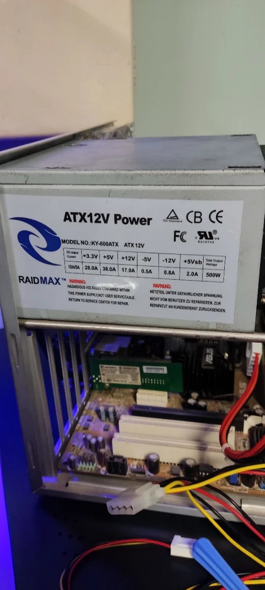 Fuente Alimentación ATX 600W RaidMax