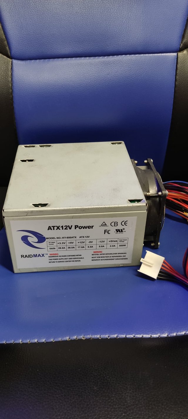 Fuente Alimentación ATX 600W RaidMax