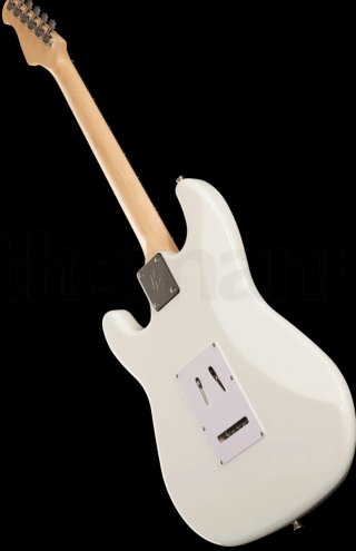 Guitarra Eléctrica Blanca IMAN