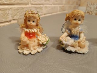 Set di figurine di fatine x4