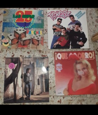 Lote 4 Vinilos: Parchís, Ténesse, Mary, Que Morro!