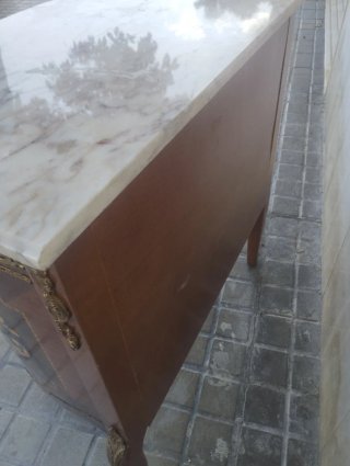 Cómoda auxiliar estilo Imperio Napoleón III