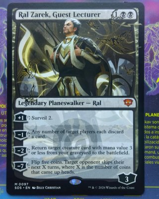 Carta Magic: Ral Zarek, Guest Lecturer