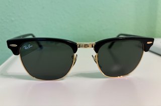 Gafas Ray-Ban Clubmaster, negro 49/21. COMO NUEVA