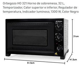 Horno Orbegozo HO 321 (32L)