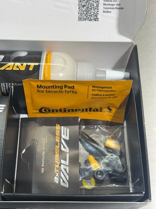Kit Tubeless Continental 25mm