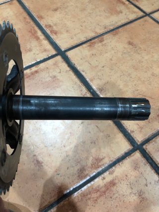 Bielas Ride Alpha 165mm con plato 36t