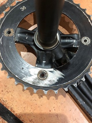 Bielas Ride Alpha 165mm con plato 36t
