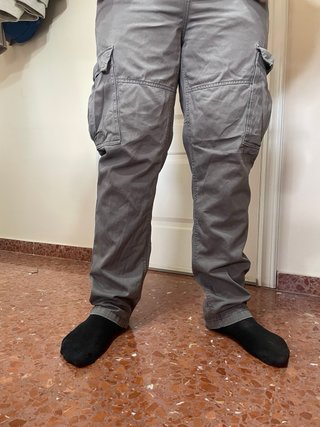 Pantalones cargo marrones
