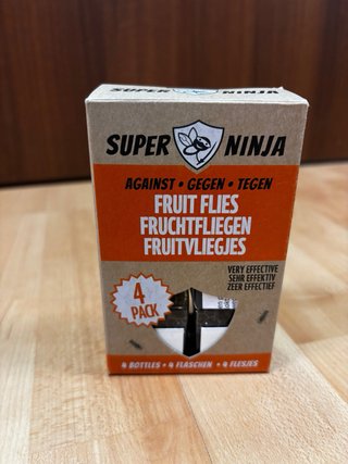 Super Ninja Insetticida Moscerini 4 Pack