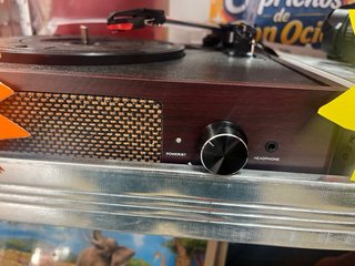 Tocadiscos Portatil, para que escuches tus vinilos
