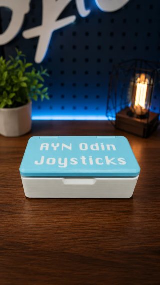 Joysticks Translúcidos + Caja Personalizable