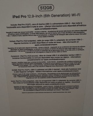 iPad Pro 12.9 512GB