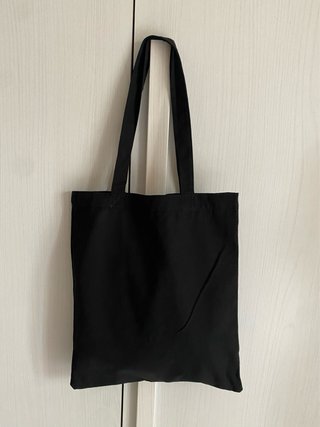 Borsa Bag nera in tessuto F**K