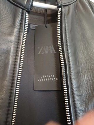 Giacca Pelle Zara ZW Collection