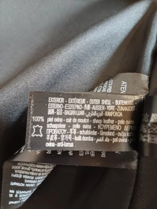 Giacca Pelle Zara ZW Collection