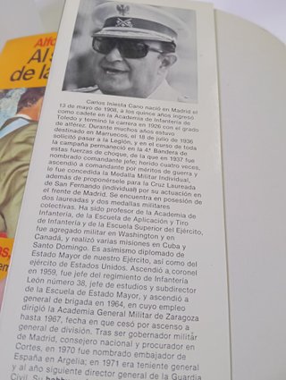 Libro Memorias y Recuerdos (memoria franquista)