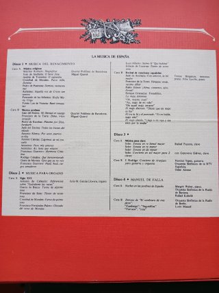 Colección Vinilos La Música Elegida y Gran Música.