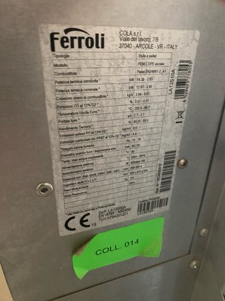 Estufa de pellet PENELOPE Ferroli