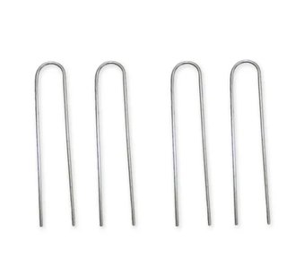 Ganchos de acero jardinería riego paquete 100u