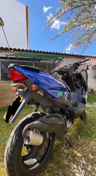 Yamaha Aerox Scooter Azul