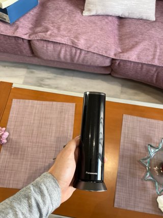 Teléfono Panasonic Inalámbrico Negro