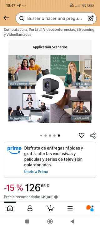 Webcam TOALLIN Wireless 1080P