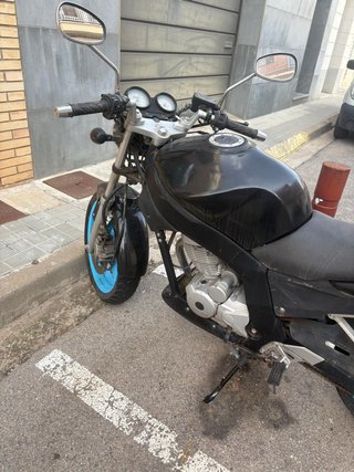 Moto 125cc Naked Negra Manual