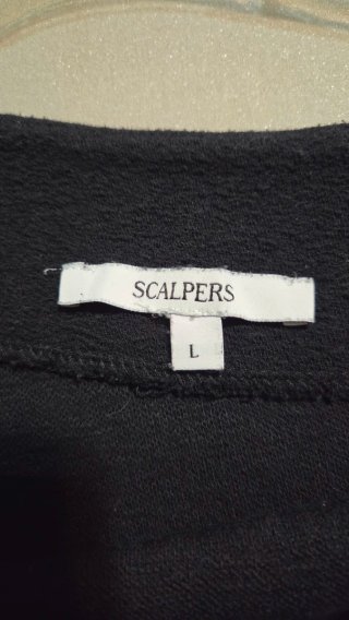 Camiseta Scalpers asimétrica T L