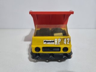Playmobil 3209 Antiguo Vehiculo Volquete Rojo