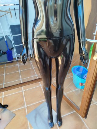 Maniquí Negro Mujer