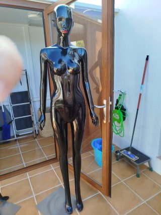Maniquí Negro Mujer