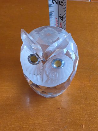 Figura búho cristal Swarovski