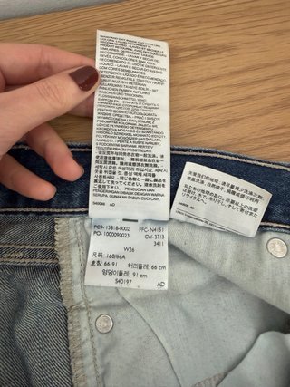 Shorts Vaqueros Levi's Mujer Talla 36