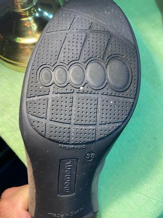 MOMEM Zapatos Mujer Talla 38 Marrón/Gris