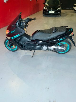 Yamaha TMax 500 Scooter Negro/turquesa