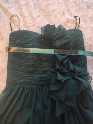 Vestido fiesta verde talla 36-38